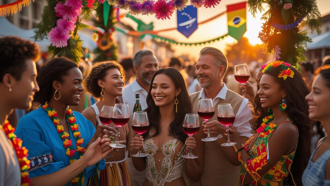 Festas Juninas e vinho