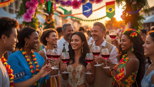 Festas Juninas e vinho